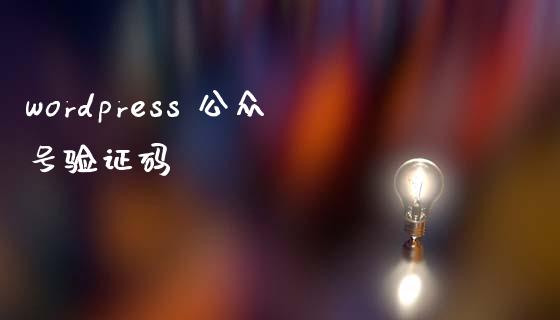 wordpress 公众号验证码-uusu优素-乐高,模型,3d打印,编程