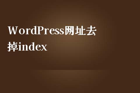 WordPress网址去掉index-uusu优素-乐高,模型,3d打印,编程