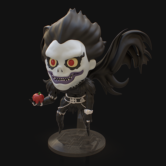 【死亡笔记】琉克-uusu优素-乐高,模型,3d打印,编程