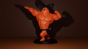 肌肉电锯狗-uusu优素-乐高,模型,3d打印,编程