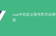 vue中自定义指令的方法有哪些-uusu优素-乐高,模型,3d打印,编程