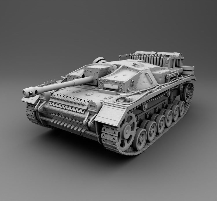 Stug III坦克-uusu优素-乐高,模型,3d打印,编程