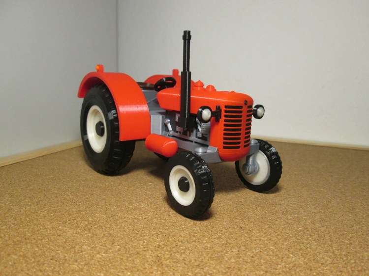 拖拉机 – Zetor 50-uusu优素-乐高,模型,3d打印,编程