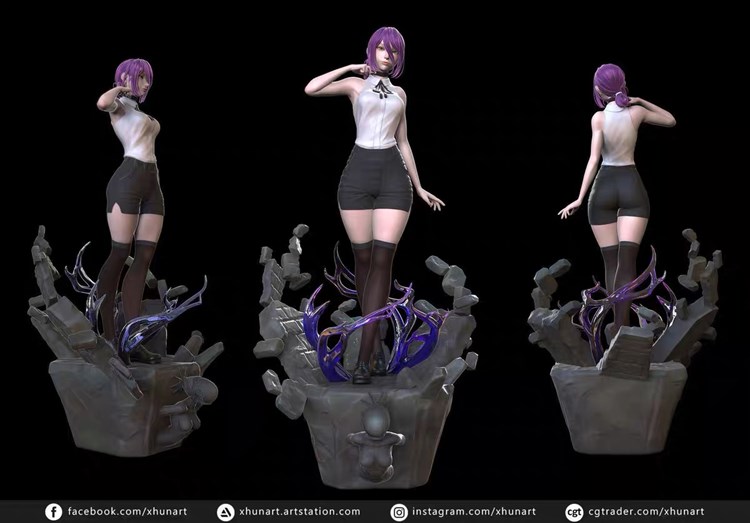 【电锯人】蕾塞-uusu优素-乐高,模型,3d打印,编程