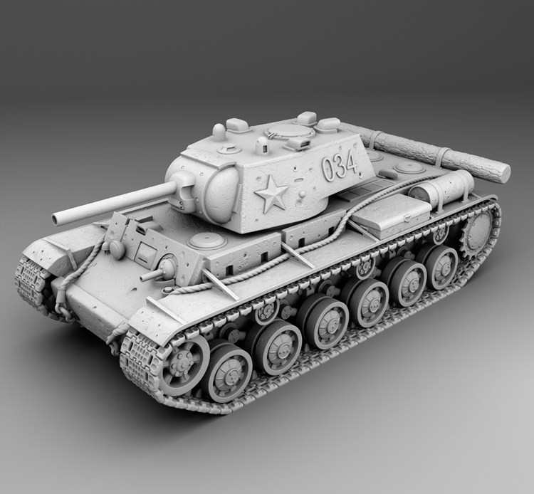 KV-1坦克-uusu优素-乐高,模型,3d打印,编程