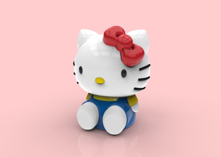 Hello Kitty-uusu优素-乐高,模型,3d打印,编程