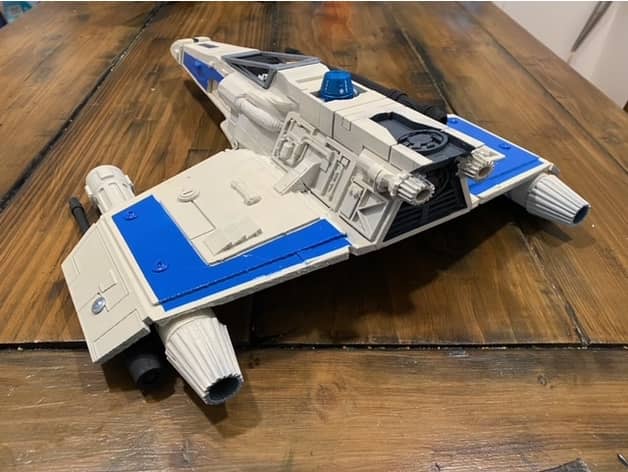 E-Wing E翼星际战斗机-uusu优素-乐高,模型,3d打印,编程