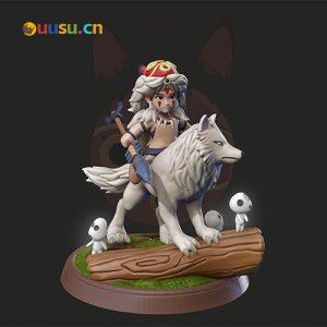 【幽灵公主】珊-uusu优素-乐高,模型,3d打印,编程