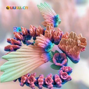 苹果花龙-uusu优素-乐高,模型,3d打印,编程