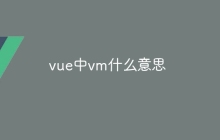 vue中vm什么意思-uusu优素-乐高,模型,3d打印,编程