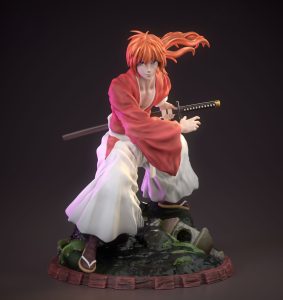 【浪客剑心】剑心-uusu优素-乐高,模型,3d打印,编程