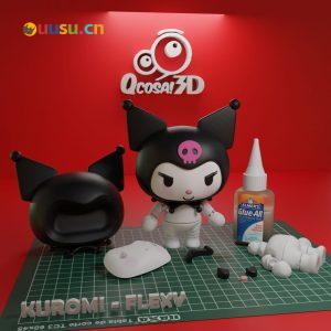 可动库洛米-uusu优素-乐高,模型,3d打印,编程