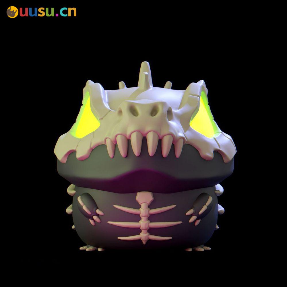 【格鲁皮怪物】skullii-uusu优素-乐高,模型,3d打印,编程