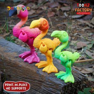 火烈鸟-uusu优素-乐高,模型,3d打印,编程