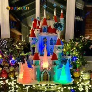 圣诞城堡-uusu优素-乐高,模型,3d打印,编程