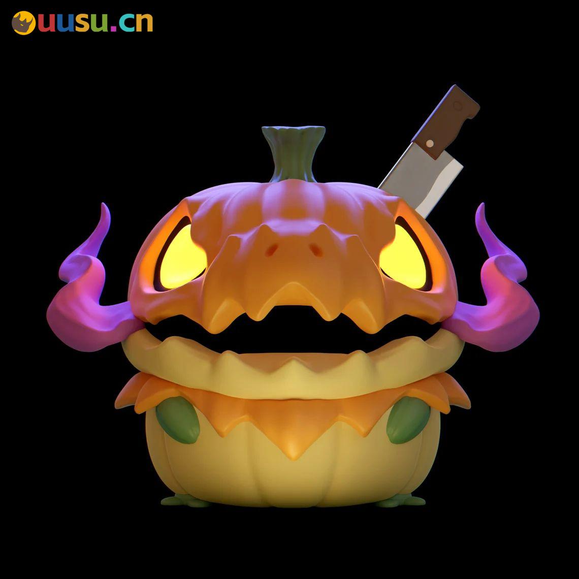 【格鲁皮怪物】pumpkih-uusu优素-乐高,模型,3d打印,编程