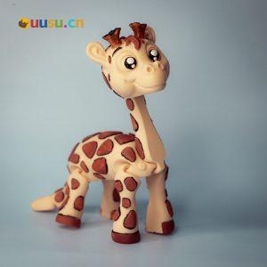 长颈鹿-uusu优素-乐高,模型,3d打印,编程