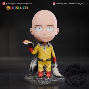 【一拳超人】琦玉-uusu优素-乐高,模型,3d打印,编程