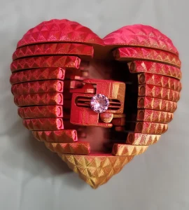 心形戒指礼盒-uusu优素-乐高,模型,3d打印,编程