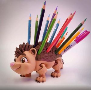 刺猬笔架-uusu优素-乐高,模型,3d打印,编程