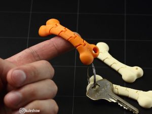骨头钥匙链-uusu优素-乐高,模型,3d打印,编程