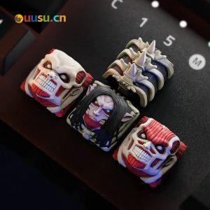 进击的巨人键盘帽-uusu优素-乐高,模型,3d打印,编程