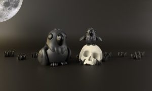 乌鸦-uusu优素-乐高,模型,3d打印,编程