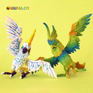 鹦鹉-uusu优素-乐高,模型,3d打印,编程