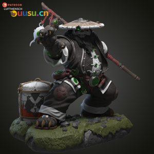 【魔兽世界】熊猫人-uusu优素-乐高,模型,3d打印,编程