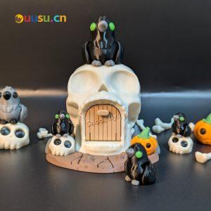 骷髅屋-uusu优素-乐高,模型,3d打印,编程