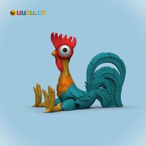 铁憨公鸡-uusu优素-乐高,模型,3d打印,编程