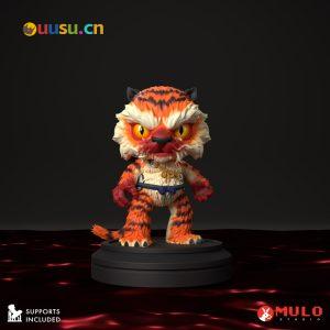 Q版虎先锋-uusu优素-乐高,模型,3d打印,编程