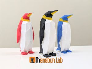 【拼图小动物】企鹅-uusu优素-乐高,模型,3d打印,编程