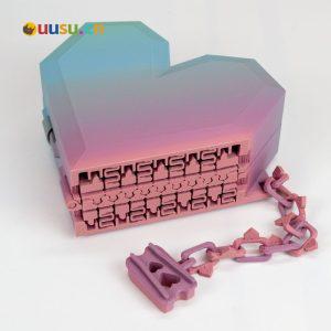 拉链心形盒-uusu优素-乐高,模型,3d打印,编程