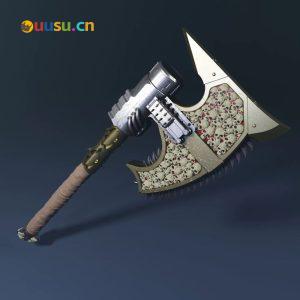 电动链锯斧-uusu优素-乐高,模型,3d打印,编程