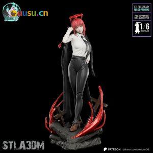 【链锯人】玛奇玛-uusu优素-乐高,模型,3d打印,编程