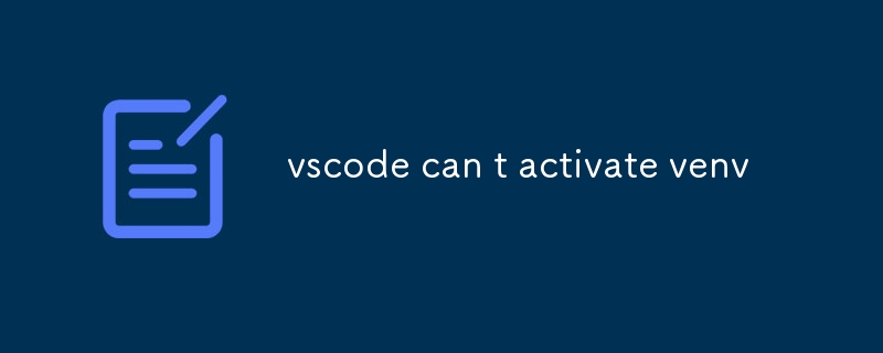 vscode can t activate venv-uusu优素-乐高,模型,3d打印,编程