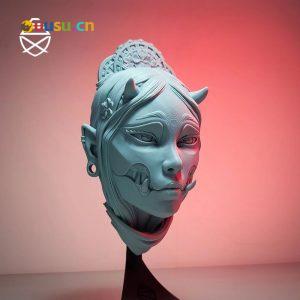 裂口女墙面具-uusu优素-乐高,模型,3d打印,编程