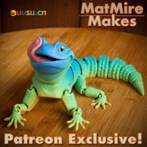 利奥壁虎-uusu优素-乐高,模型,3d打印,编程