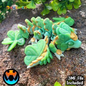 三叶草龙-uusu优素-乐高,模型,3d打印,编程