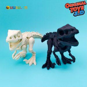 迅猛龙骨架-uusu优素-乐高,模型,3d打印,编程