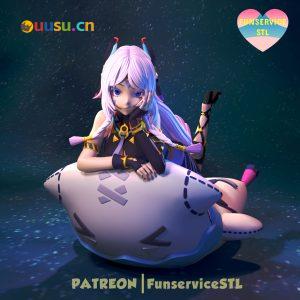 【原神】茜特菈莉-uusu优素-乐高,模型,3d打印,编程