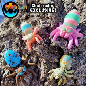 彩蛋蜘蛛-uusu优素-乐高,模型,3d打印,编程