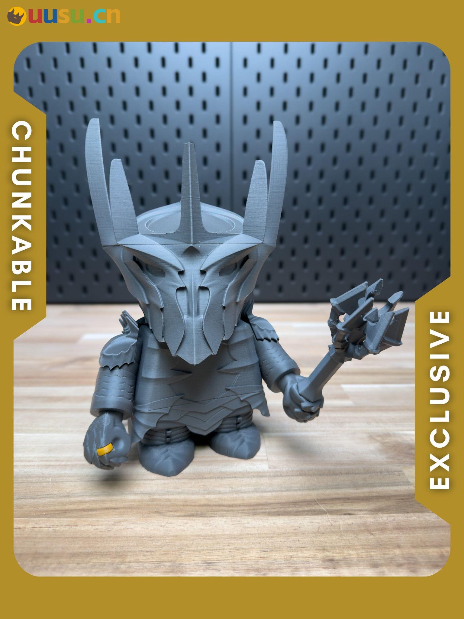 【乐高小人】魔戒 索伦-uusu优素-乐高,模型,3d打印,编程