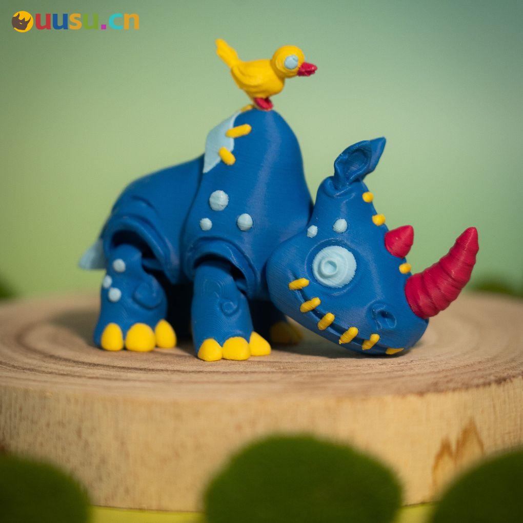 扭曲犀牛-uusu优素-乐高,模型,3d打印,编程