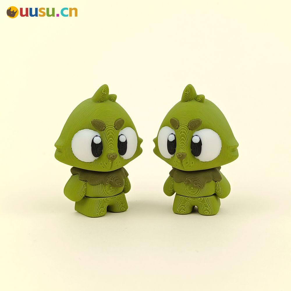 可动小格林奇-uusu优素-乐高,模型,3d打印,编程