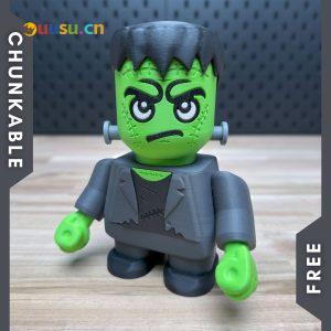 科学怪人 弗兰肯斯坦-uusu优素-乐高,模型,3d打印,编程