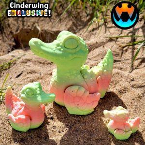 鳄鱼鸭-uusu优素-乐高,模型,3d打印,编程