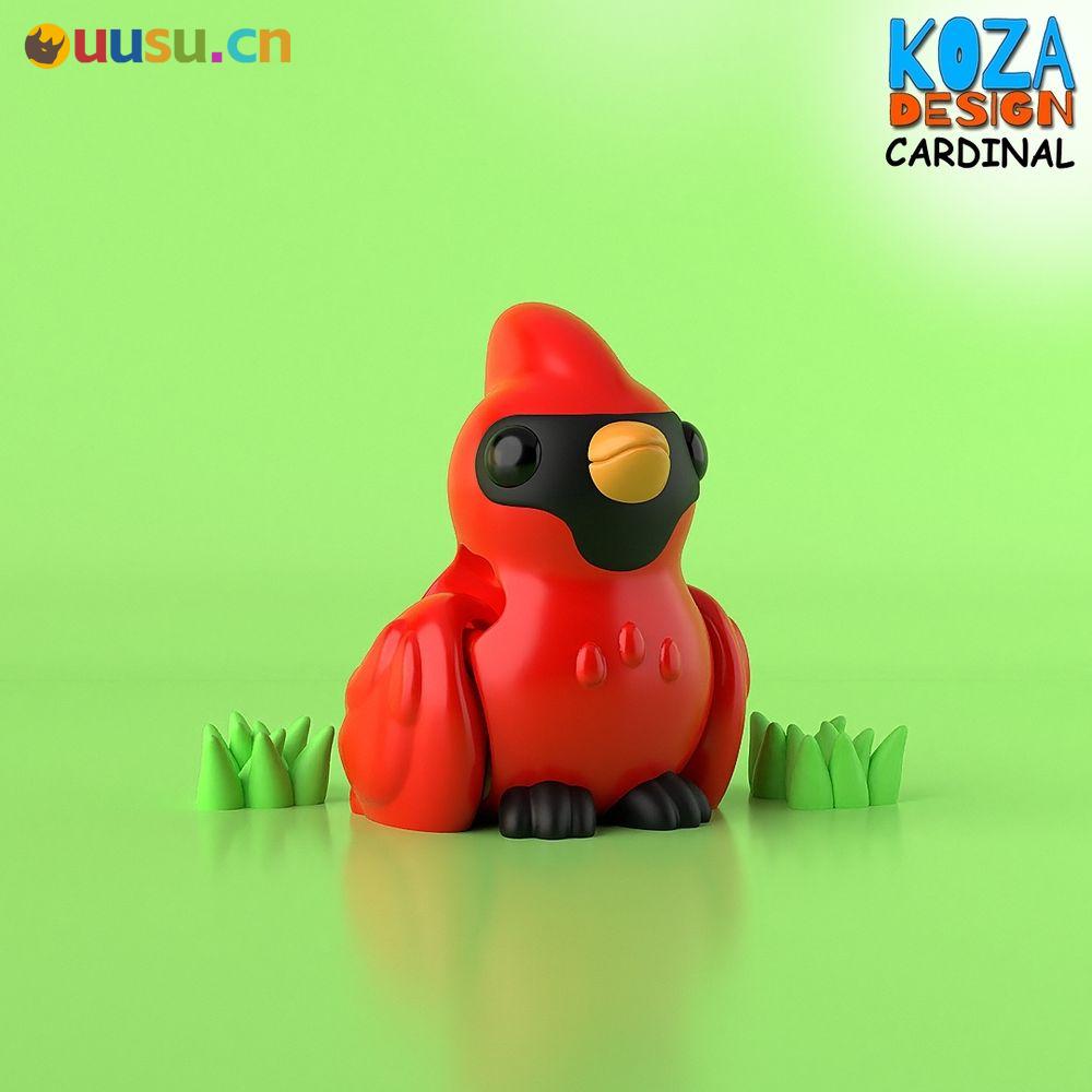 红色小鸡-uusu优素-乐高,模型,3d打印,编程
