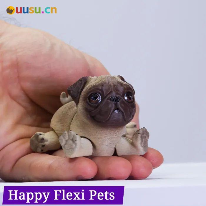 八哥犬-uusu优素-乐高,模型,3d打印,编程